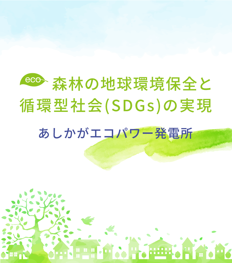 森林の地球環境保全と循環型社会(SDGs)の実現